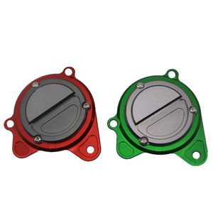 ฝาครอบมอเตอร์สตาร์ทซ้าย CNC สำหรับรถมอเตอร์ไซค์ Kawasaki KLX250 KLX <span class=keywords><strong>250</strong></span> <span class=keywords><strong>D</strong></span>-<span class=keywords><strong>Tracker</strong></span> ปี 1993 - 2016 94 95 96 97 98 99 10 11 12 13 14 15 - Product Image 1