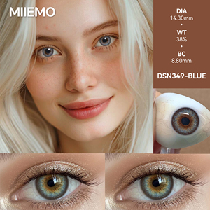 MIIEMO nouvelle mode 14.2 Mm <span class=keywords><strong>lentilles</strong></span> De Contact souples marron violet <span class=keywords><strong>lentilles</strong></span> pour les <span class=keywords><strong>yeux</strong></span> Lentes De Contacto pour la fête - Product Image 5