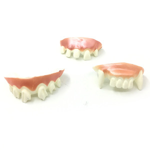 Dents de vampire pour farces d'Halloween, accessoires de mascarade, 12 types, unisexe, pour adolescents, masques amusants pour fêtes - Product Image 5