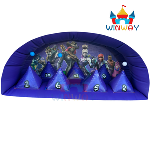 Château gonflable populaire <span class=keywords><strong>Fortnite</strong></span>-Battle Royale avec toboggan, aire de jeux de tir pour location de fête en intérieur et en extérieur - Product Image 6