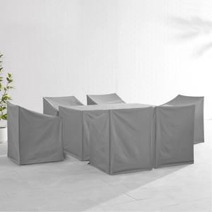 Housse de protection imperméable personnalisée <span class=keywords><strong>pour</strong></span> mobilier d'extérieur en <span class=keywords><strong>toile</strong></span> <span class=keywords><strong>pour</strong></span> table et chaises de salle à manger - Product Image 2