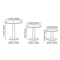 Présentoir Carré Moderne en Acrylique Écologique pour Gâteaux – Vente en Gros Usine pour Anniversaires, Mariages, Remises de Diplômes, Saint-Valentin