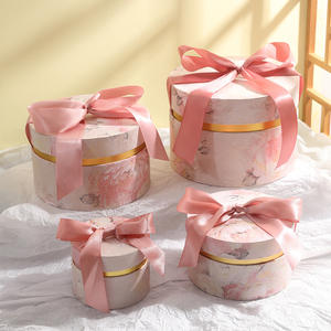 Caja de Dulces 2024, Caja Cilíndrica para Regalo de Dama de Honor, Regalo de San Valentín, Cumpleaños, Boda, con Cinta - Product Image 5