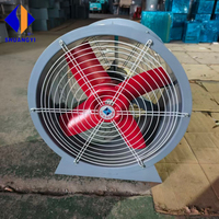 Ventilateur axial d'extraction industriel à longue durée de vie 380V 8000CFM 1000m3/h pour l'évacuation de fumée dans les cuisines et ateliers d'usine