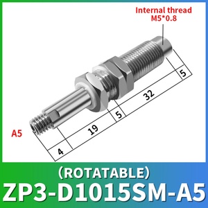 VP-CLF-2 /5/10/15 WENJIN Conector de ventosa de vacío de alta precisión de acero inoxidable de bajo ruido, accesorios de varilla de conexión - Product Image 4