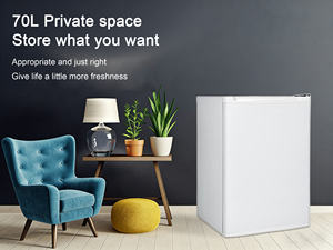 Réfrigérateur miniature pour chambre d'hôtel à porte unique de 70 litres, réfrigérateur intégré, petit réfrigérateur de table, réfrigérateur à porte unique <span class=keywords><strong>pas</strong></span> <span class=keywords><strong>cher</strong></span> de 70 litres - Product Image 5