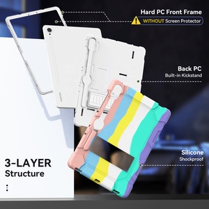 Trường hợp mới chống sốc 3 trong 1 trường hợp máy tính bảng cho Samsung Galaxy Tab S9 FE SM-X510/x515/x516 10.9 inch trở lại S9 FE Bìa 2023 - Product Image 3