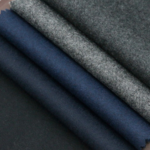 Vải may vest siêu mịn 100% len Merino, chất liệu vải len xương cá, dành cho vest nam, kiểu dáng chải kỹ, thích hợp cho mùa thu và mùa đông - Product Image 5