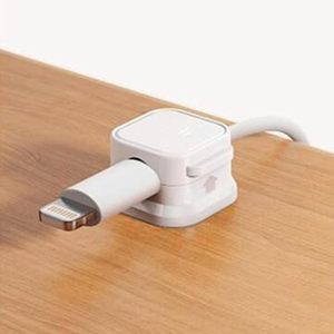 Clip magnétique de gros pour câbles, support de cordon réglable, organisateur de fils sous le bureau et pour la gestion des câbles sur le mur - Product Image 6