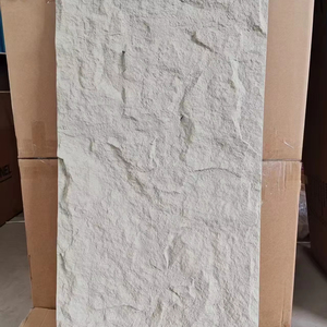 Panneau mural 3D géométrique de style traditionnel, insonorisant, en <span class=keywords><strong>pierre</strong></span> PU, revêtement rocheux, composant en polyuréthane, décoration murale pour salle de sport - Product Image 1