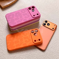 JOYPORODO S089 Coque de téléphone magnétique en silicone liquide 2,3 mm à motif léopard, design exclusif pour iPhone 17 16 Pro Max