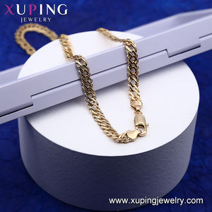Collar de Cadena Chapado en Oro de 18k con Diseño Simple de Moda Xuping 039N1 - Product Image 4