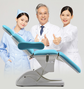 Hot Sale Electric <b>Table</b> Chair Folding pink Massage Bed Treatment Beauty Facial Bed With Cabinet and Stool for Salon - Product Image 5