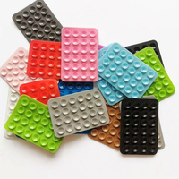 Support mural à ventouse en caoutchouc silicone adhésif, 10g, plus épais, avec logo personnalisé OEM