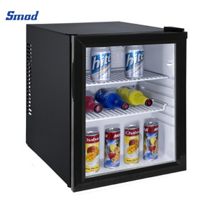 Cheap Home Use Transparent Glass Single Door Mini <b>Refrigerator</b> Transparent Glass Door <b>Refrigerator</b> - Product Image 4