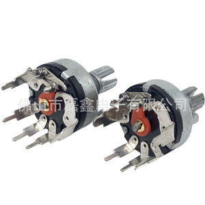 Potenciómetro rotatorio Leixin RV17 B10K con interruptor y perilla de ajuste para control de intensidad y volumen - Product Image 5