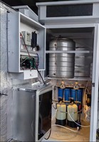 Máquina Expendedora de Agua Pura de Ósmosis Inversa para Exteriores de Alta Calidad, Cuerpo Metálico, SDK, Kiosco de Agua Potable de Autoservicio para Uso Público