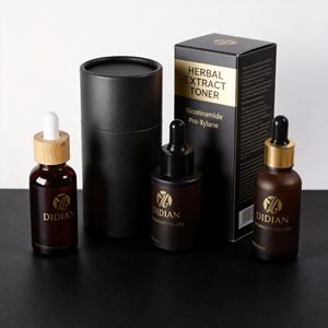 Flacon compte-gouttes en verre givré pour huiles essentielles de luxe, 4 oz, 2 oz, 1 oz, 1/2 oz, flacons ambrés pour teintures avec compte-gouttes - Product Image 2