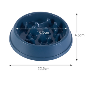 Alimentador lento multicolor para perros y mascotas, cuenco para perro, diseño de hueso, venta al por mayor - Product Image 4