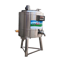 Machine à pasteurisation automatique professionnelle certifiée CE, capacité 30-300L, en acier inoxydable 304, idéale pour la crème glacée aux œufs