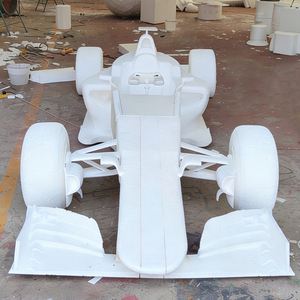 Scultura Artistica Personalizzata in Vetroresina a Grandezza Naturale di Auto F1 Sportiva, Grande Scultura di Auto F1 a Grandezza Reale - Product Image 4