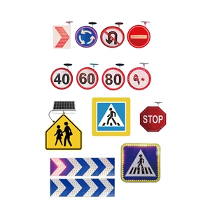 Les panneaux de rue à énergie solaire supérieurs ont mené le <span class=keywords><strong>panneau</strong></span> de signalisation solaire pour la visibilité nocturne augmentée - Product Image 5