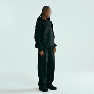 Sudaderas con capucha unisex con diamantes de imitación personalizados: sudadera de lana gruesa de algodón suave, fabricantes de ropa de sudadera para pedidos al por mayor - Product Image 5