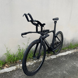 Winowsports Vélo de Contre-la-Montre et Triathlon Complet TT119 à Freins à Disque avec Roues en Fibre de Carbone <span class=keywords><strong>2x11</strong></span> Vitesses - Product Image 3