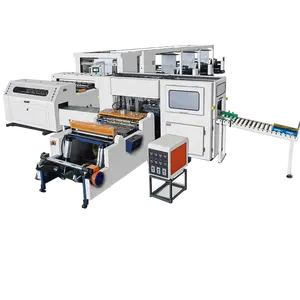 Six Rolls Paper Cutting Machine Parts Paper Cup Making Machine With Cutter And Printer Cutting Machine Paper