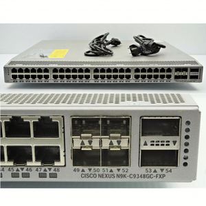Nuevo Switch Nexu Serie 9300 N9K-C9348GC-FXP con 48 puertos 100M/1G BASE-T, 4 puertos 1/10/25G SFP28, 2 puertos 40G/100G QSFP28, Función POE SNMP - Product Image 2
