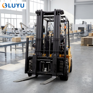 Krachtige 3 ton CPCD30 3t dieselheftruck met 5000 cm hefhoogte, zijdelingse verplaatsing en automatische hydraulische schakeling van de vorkafstand - Product Image 3