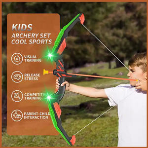 Ensemble <span class=keywords><strong>arc</strong></span> <span class=keywords><strong>et</strong></span> flèches lumineux avec 10 ventouses jeu de tir à l'<span class=keywords><strong>arc</strong></span> cible jouets pour garçons - Product Image 2