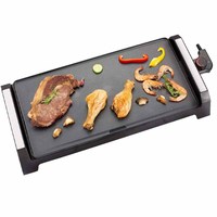 Plaque de cuisson électrique Aifa antiadhésive extra large pour barbecue, grillades et shawarma