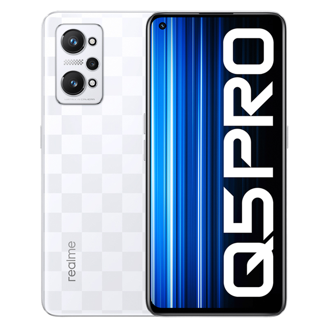 Real Me Q5 Pro 5G Octa Core Android Smart Cell Phone Snapdragon 870 120Hz 6.62inch AMOLED 5000mAh Battery Dual-Sim 100W Fast