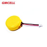 Pack de piles bouton au lithium non rechargeables GMCELL 3V CR2450 CR2032, avec connecteur filaire PH pour capteur sans fil ESL