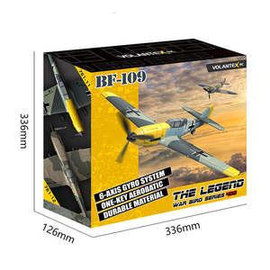 Volantex 761-11 BF-109 <span class=keywords><strong>Avion</strong></span> télécommandé 2.4G 4CH 6 axes Gyro <span class=keywords><strong>BF109</strong></span> RC Warbird Mini <span class=keywords><strong>avion</strong></span> Une touche Aérobatic - Product Image 3