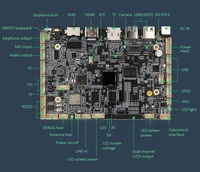 Placa base Industrial Allwinner A64 Cortex-A53, Quad Core, Android mini-itx, con salida LVDS/MIPI