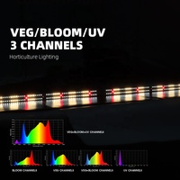 Personnalisé Veg Uv Bloom Lm301 Lm301 Plantes commerciales Jardin d'intérieur Led Grow Strip Grow Light Bar Fixtures PCB Board