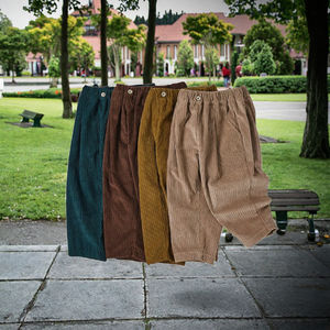 Ropa Casual de Primavera Otoño 2026 para Niños y Niñas, Pantalones Rectos de Poliéster/Algodón con Cintura Elástica, Resistentes al Viento - Product Image 3