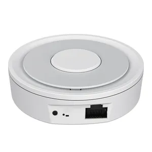 Modern Style <b>Smart</b> Home Wireless Gateway Doodle App <b>Remote</b> <b>Control</b> Timing Wired ABS Material <b>Smart</b> Home Host Safe Feature NAS-ZW - Product Image 1
