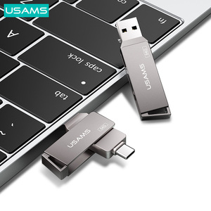 <span class=keywords><strong>Clé</strong></span> USB USAMS ZB201, <span class=keywords><strong>clé</strong></span> USB haute vitesse, 2 en 1, <span class=keywords><strong>type</strong></span> <span class=keywords><strong>C</strong></span> + USB3.0, <span class=keywords><strong>clé</strong></span> mémoire pour téléphone portable et ordinateur portable, 128 Go - Product Image 1