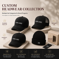 Service tout-en-un : Casquette de baseball structurée avec logo personnalisé et coffret cadeau pour les fournisseurs de cadeaux et les événements d'entreprise – Ensemble d'emballage personnalisé