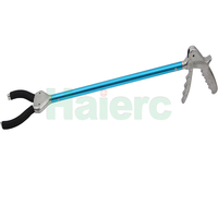 Haierc Pince de manipulation portable antidérapante pour chats, pour la capture et le sauvetage humain des chats errants en animalerie