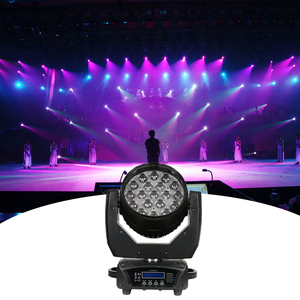 Alto brillo 19x15W LED RGBW 4 en 1 Zoom Par Light para escenario Conciertos Bares DJ Discotecas con iluminación láser de 3W - Product Image 2