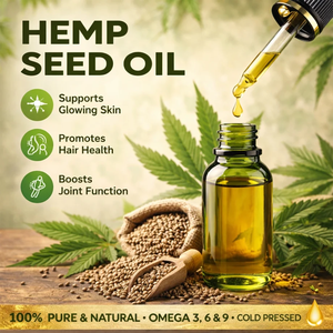 Huile de graines de chanvre végétalienne non-OGM en gros, prix de gros, 100% pure, pressée à froid, non raffinée, pour les soins de la peau, des cheveux, du visage et du corps - Product Image 3