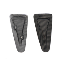 Inserts de conduits d'aération de capot en fibre de carbone sèche de haute qualité pour Nissan GTR R35 2009~2020