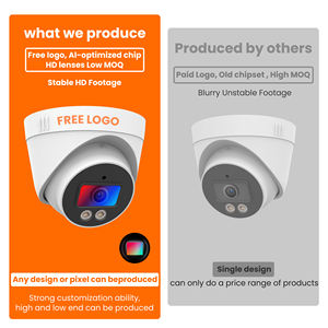 Kamera Dome IP POE HD Full Color <span class=keywords><strong>2</strong></span>.5K 5MP OEM HIKE Shape dengan Sensor CMOS, Penyimpanan Cloud, Garansi, Keamanan Rumah, dan Fitur Night Vision - Product Image 3