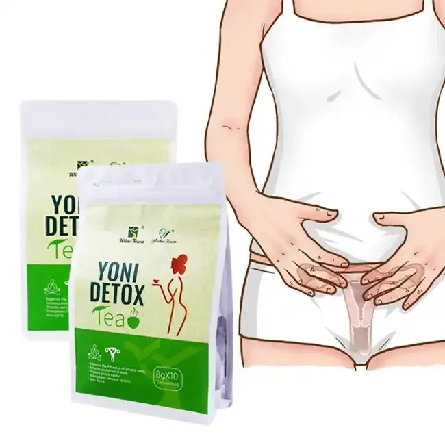 Winstown Yoni Detox Trà nữ tính âm đạo Trà thảo dược làm sạch âm đạo Yoni Ngọc Trai Thảo dược pha trộn giải độc trà Yoni