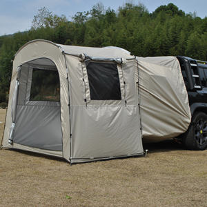 車後部バンテント 長距離ドライバーテント <span class=keywords><strong>2</strong></span>/<span class=keywords><strong>3</strong></span>人用車テント、SUVテールゲートテント、スクリーンウィンドウ付き車ハッチバックテント - Product Image 3