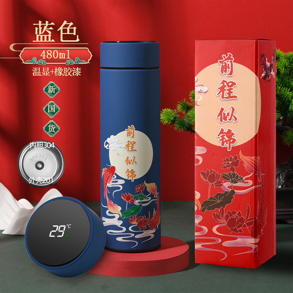 ตัวบ่งชี้อุณหภูมิสียาง 304 - ภาพสีฟ้า